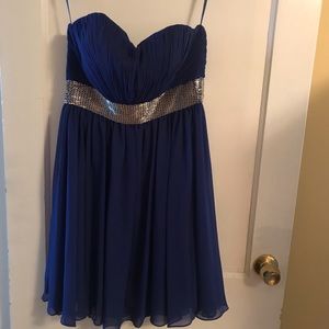 Let’s Blue Cocktail Dress size L